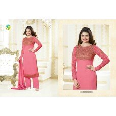 Pink Kaseesh Prachi 2672 Party Wear Straight Shalwar kameez